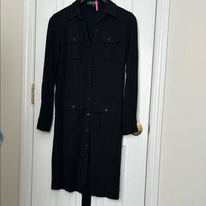 Ralph Lauren Black Petite Dress